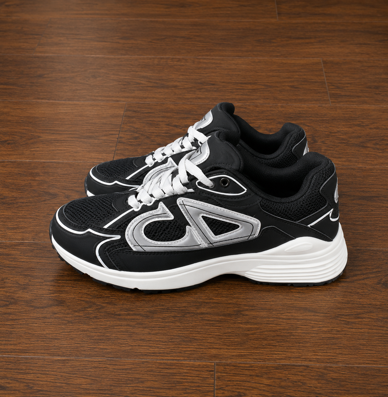 DIOR B30 RUNNERS - BLACK/WHITE