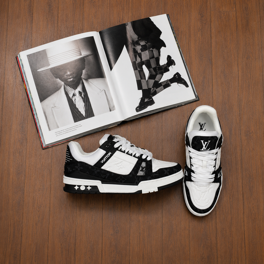 LV TRAINERS - BLACK/WHITE