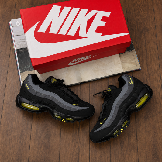 NIKE AIRMAX 95 - BLACK/GREY/YELLOW